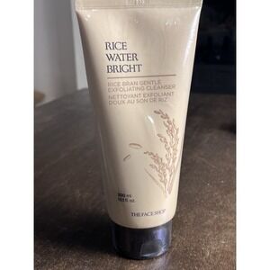 The Face Shop Rice Water Bright Gentle Exfoliating Foaming Cleanser 10.7 Oz